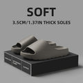 Unisex Slip-On Slippers, Non-Slip Indoor Outdoor Home Shoes, Thickened Cushioning Sole, All-Season Home Beach Shower Fashion Footwear, Durable Shoe Gear